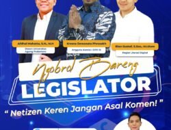 Kresna Anggota Komisi I DPR RI Minta Masyarakat Jangan Mudah Share Data – Data Pribadi