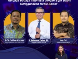 Kominfo Bersama Anggota Komisi I DPR RI Gelar Webinar Bijak Dalam Bermedia Sosial