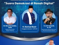 Darizal Basir Anggota Komisi I DPR RI  Sosialisasi Literasi Digital