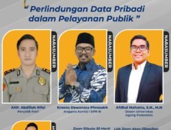 Hadir Sebagai Narasumber, Kresna DPR RI Minta Masyarat Tidak Asal Sebar Data Pribadi