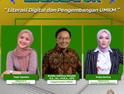 Bobby Gelar Webinar Literasi Digital untuk Pelaku UMKM