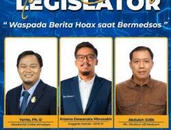 Kresna DPR RI Sosialisasi Waspada Berita Hoax