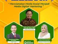 Gelar Webinar, Legislator Jelaskan Manfaat dari Media Digital Branding