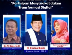 Darizal Basir Anggota Komisi I DPR RI Gelar Seminar Tranformasi Digital Dihadiri Ratusan Millenial