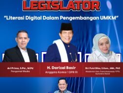 Darizal Bashir Edukasi Pelaku UMKM Literasi Digital