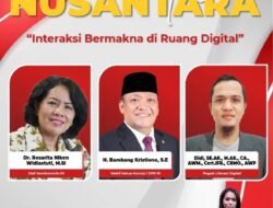 Hadir Pada Webinar Series, Bambang Kristiono Berbicara Tentang Internet Bermakna Pada Ruang Digital