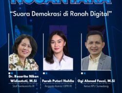 Gelar Webinar, Farah Terangkan Tantangan Dalam Demokrasi Digital