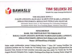 Bawaslu RI Diminta Evaluasi Tim Sel Zona I Sumut