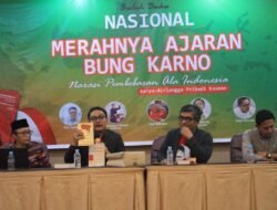 KAHMI Kultural Giat Bedah Buku Nasional “Merahnya Ajaran Bung Karno” Langsung Bersama Penulis