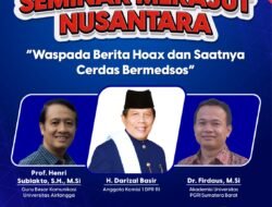 Darizal Bashir Jelaskan Tips Hindari Hoax