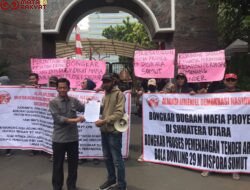 Kembali Menggelar Aksi, Amandemen Akan Menguak Dugaan Korupsi Arena Bola Bowling Dispora Sumut Senilai 29 M