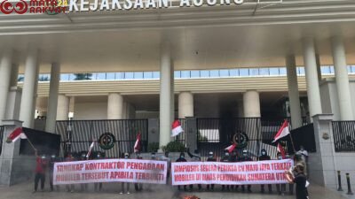 Terpadhu Aksi Kembali di Kejagung, Desak Jampidsus Segera Periksa CV Maju Jaya Soal Pengadaan Mobiler di Dinas Pendidikan Sumut