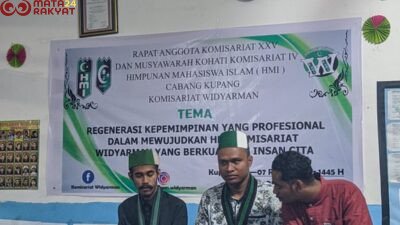 Syarwan Edy Terpilih jadi Ketua Umum HMI Komisariat Widyarman periode 2023-2024
