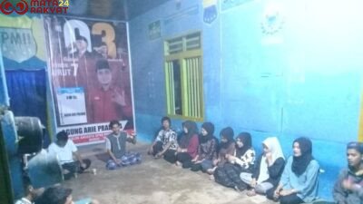 Ratusan Kader PMII Bungo Dukung Caleg PDIP DPRD Provinsi Jambi Agung Arie Pradana dan Ganjar Mahfud 