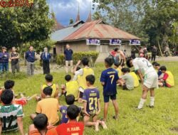 Tidak Hanya Umbar Janji, Endang Lestari, S.M., Buktikan Perhatian Terhadap Olahraga Nagari Taram