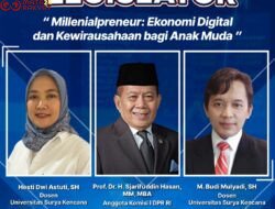 Hadir Webinar, Sjarifuddin DPR RI : Kreativitas dan Inovasi Kunci Menangkan Persaingan di Era Digital