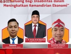 Irwan Ardi DPR RI Sebut Integrasi Teknologi Menjadi Kunci Utama Membuka Peluang Pekerjaan bagi Disabilitas