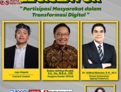 Bobby Komisi I DPR RI Sebut Partisipasi Masyarakat Kunci Akselerasi Perubahan Digital di Tengah Masyarakat