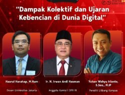 Irwan DPR RI Ajak Masyarakat Berkolaborasi Jaga Ruang Digital