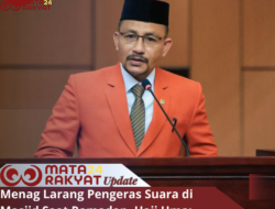 Menag Larang Pengeras Suara di Masjid Saat Ramadan, Haji Uma: Jangan Usik Kerukunan Beragama