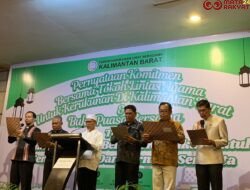 Enam Tokoh Lintas Agama Nyatakan Komitmen Bersama Merawat Kerukunan di Kalbar