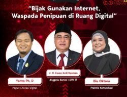 Hadir Pada Giat Ngobrol Bareng Legislator, Irwan DPR RI Minta Audiens Bijak Gunakan Internet, dan Waspada Penipuan di Ruang Digital