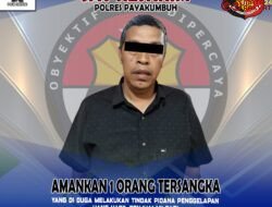 Gelapkan Uang Hasil Penjualan Ternak, Pria Paruh Baya Digelandang ke Mapolres Payakumbuh