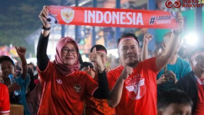 Dukung Garuda Muda Berlaga di Semifinal AFC 23 Qatar, Kapolres dan Forkopimda Kota Payakumbuh Gelar Nonton Bareng