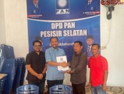 Ketua KNPI SUMBAR Ikhtiar Daftarkan Diri Bacalon Kepala Daerah Pessel ke Partai PAN