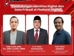 Menjadi Narasumber, Irwan Anggota DPR RI Sebut Data Pribadi Aset Yang Mesti Dilindungi