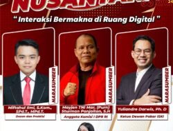 Kemkominfo RI Bersama Mayjend (Purn) Sturman Lanjutkan Giat Seminar Merajut Nusantara