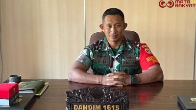 Komandan Satgas TNI Manunggal Membangun Desa (TMMD) Ke-121 Letnan Kolonel Inf Bayu Sigit Dwi Untoro/Pen Kodim 1615/Lotim