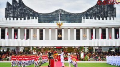 Panglima TNI Hadiri Upacara Peringatan Hari Ulang Tahun RI ke-79, Perdana di Ibu Kota Nusantara/Puspen TNI