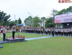 Kapolres Payakumbuh Pimpin Pelaksanaan Upacara Hari Juang Polri