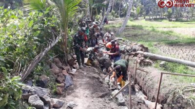 Program TMMD ke-121 Kodim 1615/Lotim Berikan Dampak Positif di Desa Kesik dan Desa Loyok/Pen Kodim 1615/Lotim