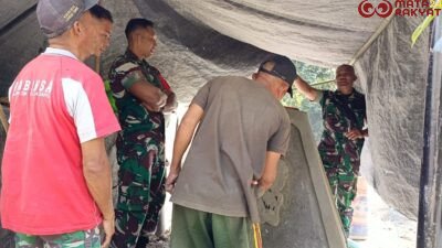 Dandim 1615/Lotim Turun Langsung Cek Prasasti Tugu TMMD Ke-121