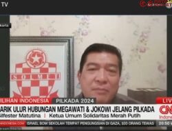 Jelang Pilkada, Silfester Matutina: Tarik Ulur Hubungan Jokowi-Mega Sebagai Dinamika Politik