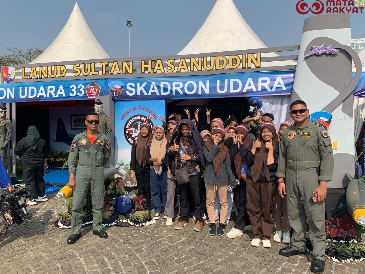 Lanud Sultan Hasanuddin Hadirkan Skadron Udara 11 dan Skadron Udara 33 Di TNI AU Fair 2024/Pen Hnd