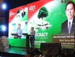 Launching Buku Green Democracy, Sultan: Semangatnya adalah Mewujudkan Keseimbangan dan Persatuan Nasional