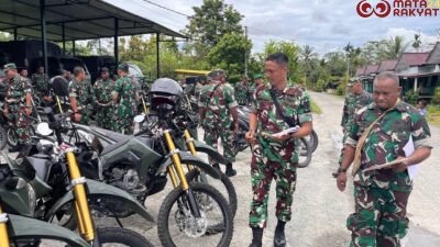Jelang Purna Tugas Dandim, Kodim 1710/Mimika Terima Tim Verifikasi Dari Korem/Puspen TNI