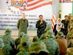 Momen Kedekatan Panglima TNI Bersama Pasukan Multi Nasional Pada Latihan Super Garuda Shield 2024