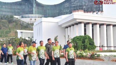Panglima TNI Dampingi Presiden RI Hadiri Nusantara TNI Fun Run