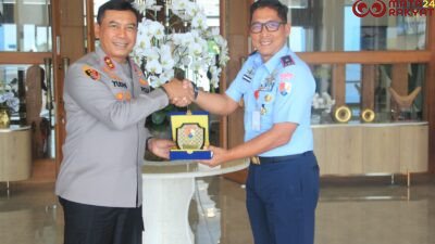Danlanud Sultan Hasanuddin Terima Kunjungan Kerja Kapolda Sulsel/Pen Hnd