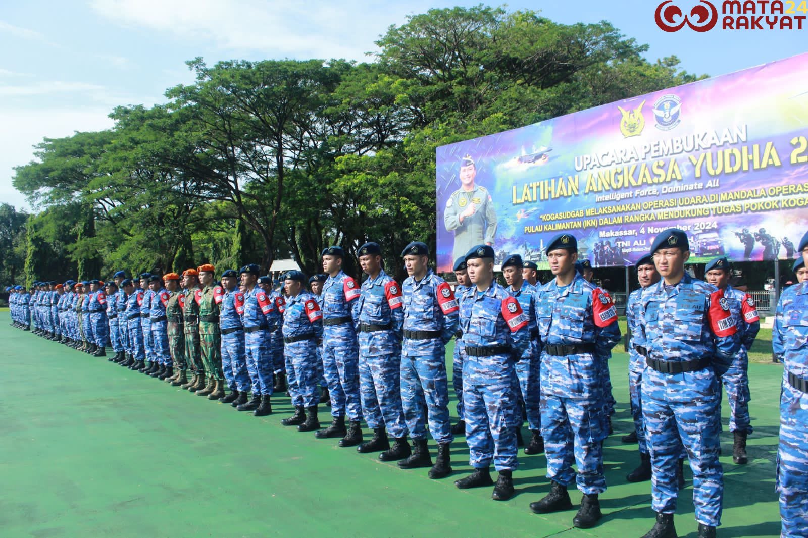 22 Personel Lanud Sultan Hasanuddin Ikuti Latihan Angkasa Yudha 2024/Pen Hnd