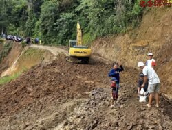 Penanggulangan Longsor Jalan Talang Babungo-Sariak-Sungai Abu, Kecamatan Hiliran Gumanti