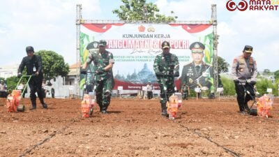 Dukung Asta Cita Presiden RI, Panglima TNI Tinjau Program Ketahanan Pangan Kodam IV/ Diponegoro/Puspen TNI