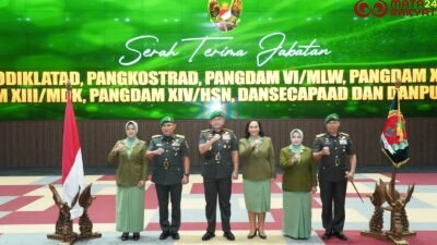 Mayjen TNI Windiyatno Resmi Menjabat Sebagai Pangdam XIV/Hsn/Puspen TNI