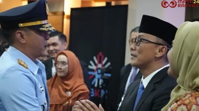 Danlanud Sultan Hasanuddin Hadiri Pelantikan Pj. Gubernur Sulawesi Selatan/Pen Hnd