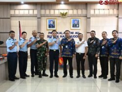 Danlanud Sultan Hasanuddin Terima Audiensi Kepala Perwakilan BKKBN Provinsi Sulsel Bahas Kolaborasi Penurunan Stunting