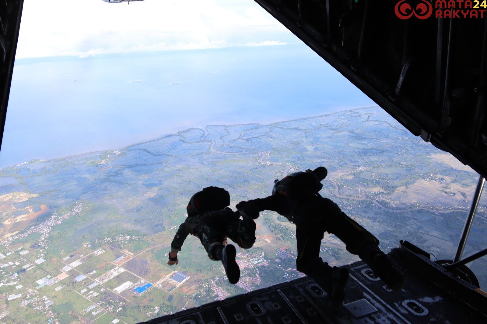 Lanud Sultan Hasanuddin Dukung Jungar Prajurit Wing Komando II Kopasgat/Pen Hnd